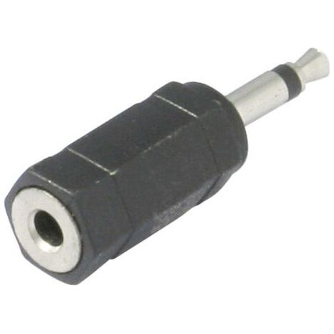TRU COMPONENTS Adaptateur jack Jack mâle 3.5 mm - Jack femelle 3.5 mm mono Nombre de pôles:2 1 pc(s) S306591 (1/3)