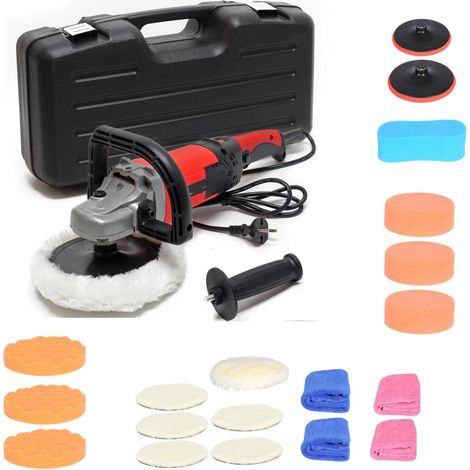 Lustreuse Polisseuse Rotative 3000 Tours/min + Set de 20 accessoires