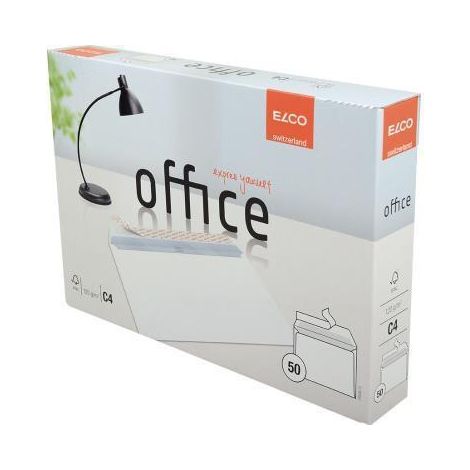 ELCO Briefumschlag Office 7453812 C4 oF hk hochweiß 50 St./Pack.