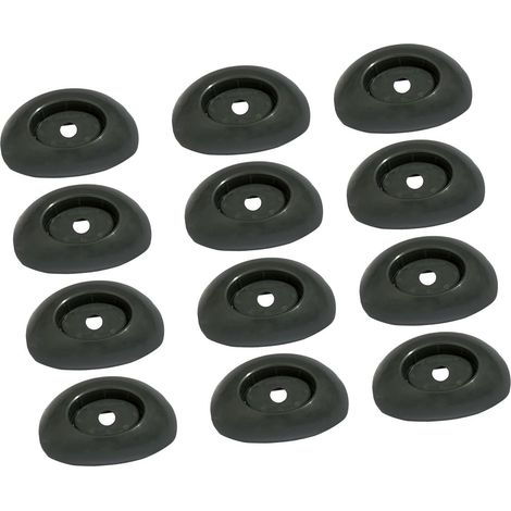 Embouts ronds pour pieds de piscine enterrée, fixation sécurisée sans (1/4)