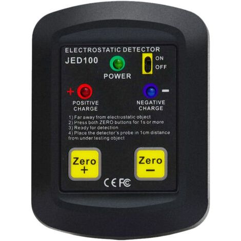 Testeur de champ électrostatique Portable intelligent bande testeur électrostatique en tissu fondu testeur électrostatique de Surface (1/4)