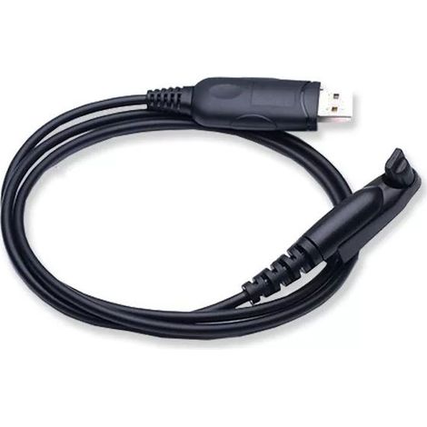 Programming cable for Motorola walkie-talkies GP328PLUS, GP338PLUS, ex560, and GP638PL (1/4)