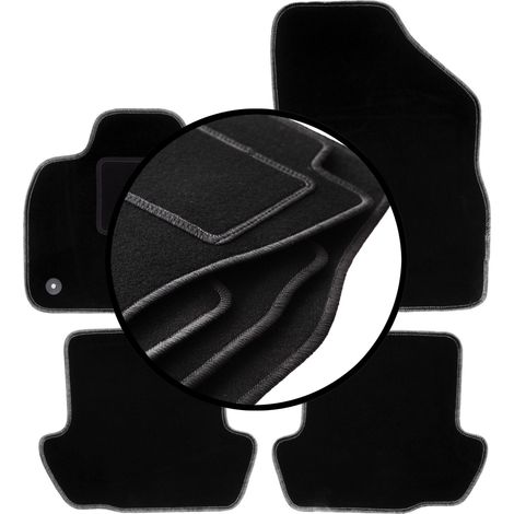 Komplettset Veloursmatten für: Citroen DS5 Limousine (2011-2018)