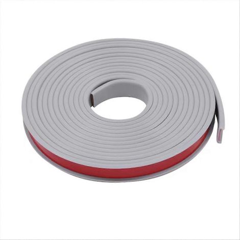 Bande de chant flexible en forme de U de 5 m, autocollante, pour meubles, comptoirs et armoires. (1/5)