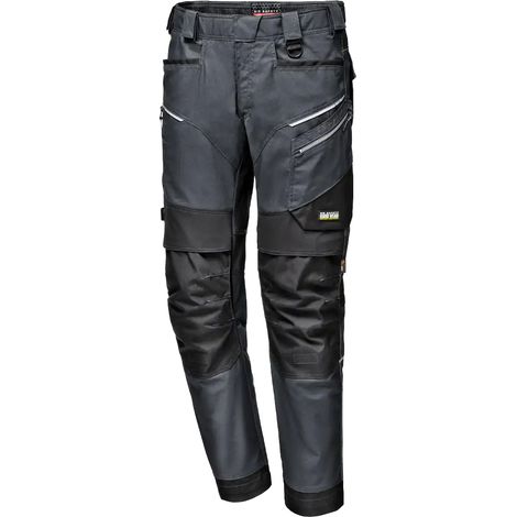 SIR SAFETY SYSTEM STRETCH CANVAS Pantalon de travail multipoches gris Taille 64