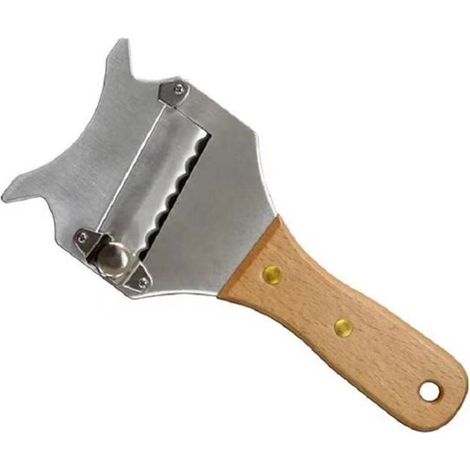 Trüffelschneider – Käseschneider aus Edelstahl, verstellbar, mit Aufhängeloch (1/5)
