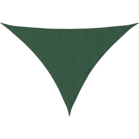 Maison Exclusive - Sonnensegel Dunkelgrün 7x5x5 m 100% Polyester
