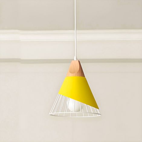 Suspension vintage, plafonnier industriel en métal, lustre moderne avec ampoule, suspension pour salle à manger, café, lumière chaude 3000 K (1/5)