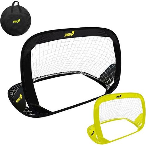Porta Calcio Pop Up Bambini 120x85 cm Pieghevole con Borsa e Picchetti (1/4)