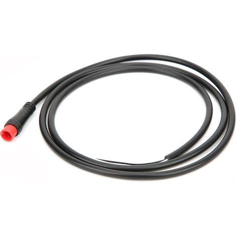 Matériau mixte Câble de signal pratique à 2 conducteurs pour vélo Accessoire de modification de batterie au lithium pour vélo 2 conducteurs mâles (1/5)