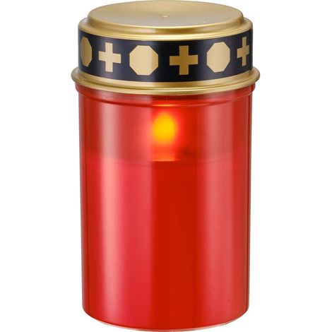 WS-BGR02 Lanterne funéraire LED LED 0.06 W jaune rouge (1/6)