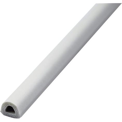 Faithfull EPDM Draught Excluder in White, 24 Meters Length, 9 x 7.5mm, Durable Weatherproof Seal for Doors and Windows