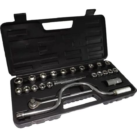 Kippen 1242BS - Set da 25 Pezzi di Chiavi a Bussola con accessori.