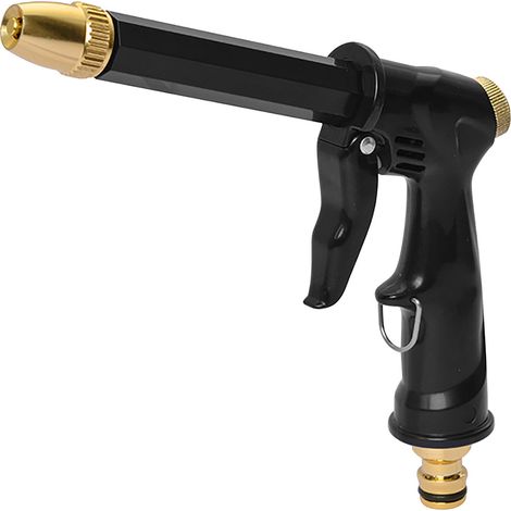 Brosse de lavage haute pression à long manche – Noir – Pour voiture et sols (1/5)