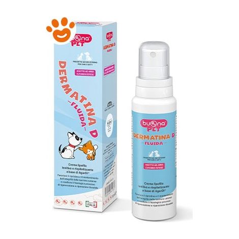Buonapet Dog & Cat Dermatina D Flui- Confezione 100 ml -