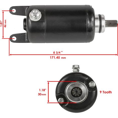 Anlasser 21163-1317 / 21163-1136 / 21163-1205 – Compatible KAWASAKI (1/5)