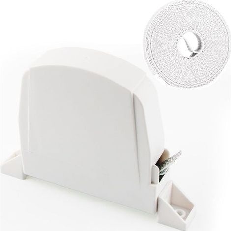 (14 x 5000 mm) Gurtaufwickler, Rollladengurtaufwickler, Rollladenaufwickler, 180°-Drehung, Rollladenaufwickler mit 14 m Gurt (1/5)