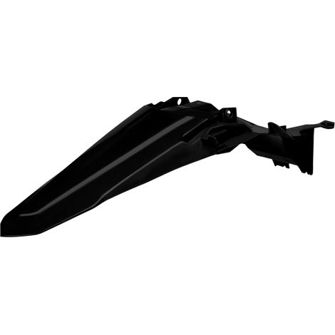 Guardabarros trasero Polisport para YZ YZF 250F 450F 24 25 23, negro, duradero.