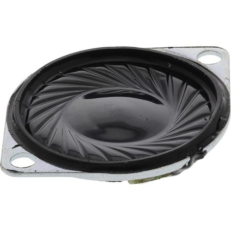 Haut-parleur miniature RS PRO 28 (Dia.) x 5.6mm Ø 28mm 8O 0.5W ( Prix pour 1 ) (1/2)