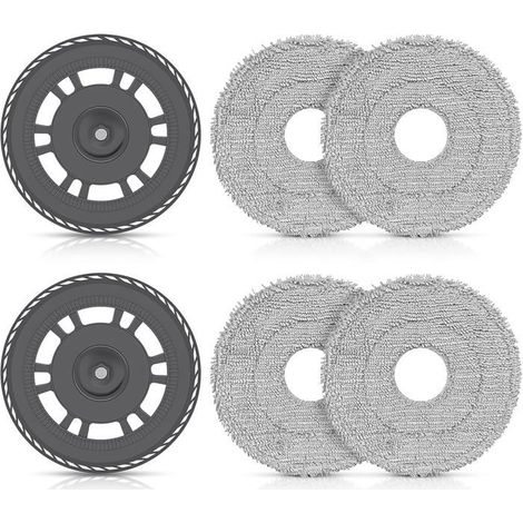 Accessoires aspirateur - KZQ - Dreame L10s Ultra Gen 2 - 4 serpillères - 2 tampons - Tous sols (1/5)