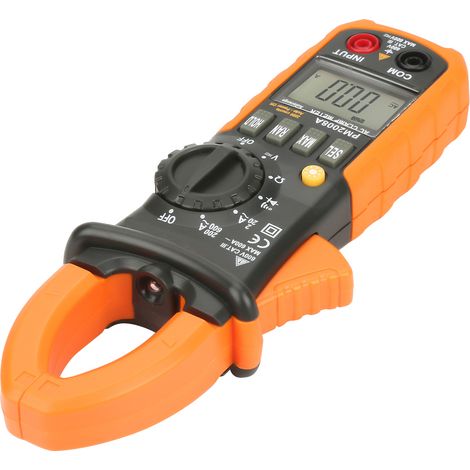 PEAKMETER PM2008A Handliches digitales LCD-Zangenmessgerät AC/DC-Spannungsdiagnose-Multimeter (1/5)
