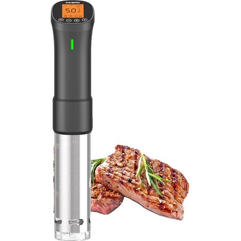 Sous-Vide-Garer, präzise Temperaturregelung, benutzerfreundliche Oberfläche, ISV-200W EU-Stecker (1/2)