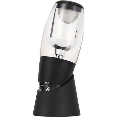 Carafe à vin avec filtre à sédiments pour une aération rapide, aérateur à vin avec sac de transport (1/4)