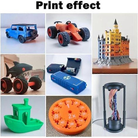 3D-Drucker-Hotend-Kit: Extruder-Hotend mit Messing-Düsenhalsrohr-Baugruppe für Anycubic Kobra S1 Druckkopf (1/5)