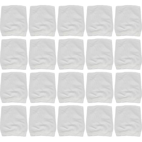 20 paires chaussettes écumoire piscine jetables extensibles été, filtres de protection spa, pour piscines et spas, lot de 20. (1/5)