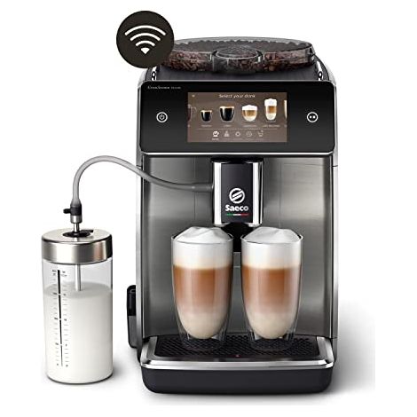 Saeco SM6685/00 macchina per caffè espresso automatica nera (1/4)