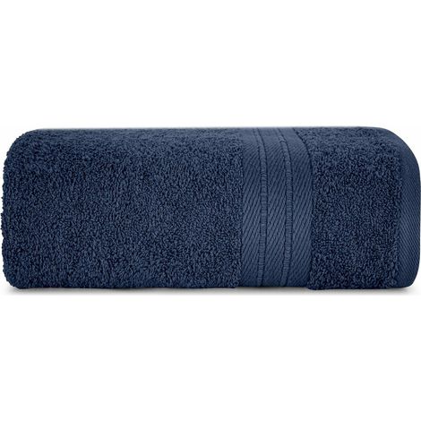 Asciugamano Kaya 50x90 blu navy spugna 500 g/m2 Eurofirany (1/3)