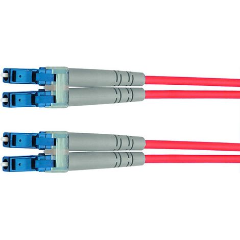Telegärtner 100011325 fibre optique FO Câble de raccordement 2.00 m turquoise [1x LC mâle - 1x LC mâle] 50/125 µ Multimode OM3 S159091 (1/3)