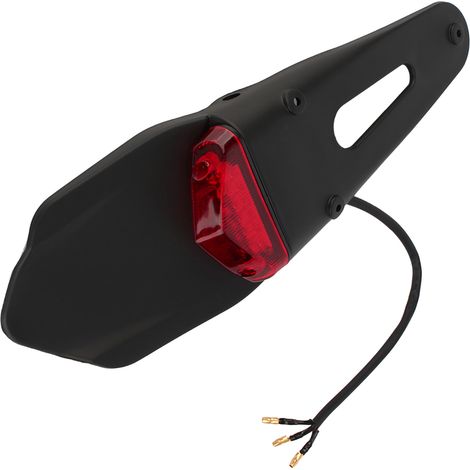 Feu stop arrière universel moto, feu arrière LED pour ATV quad et motocross, lampe de freinage étanche, éclairage puissant, compatible 12V, remplacement direct. (1/5)