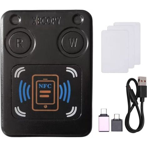 Geeignet für NFC-Smartcard-Lesegeräte, RFID-Kopierer und 3XUID-Karten-ICs (13,56 MHz, ID 125 kHz, 250 kHz, 375 kHz) RFID-Token-Klonkopierer.