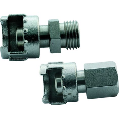 RACCORDO CON DADO FRESATO M 3/8- 10 pezzi  - ANI
