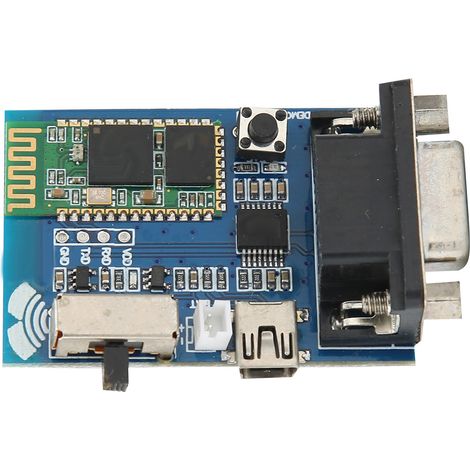 Module de communication sans fil USB RS232 BC-04, adaptateur série 5V compatible Windows Linux DOS, connexion stable. (1/5)