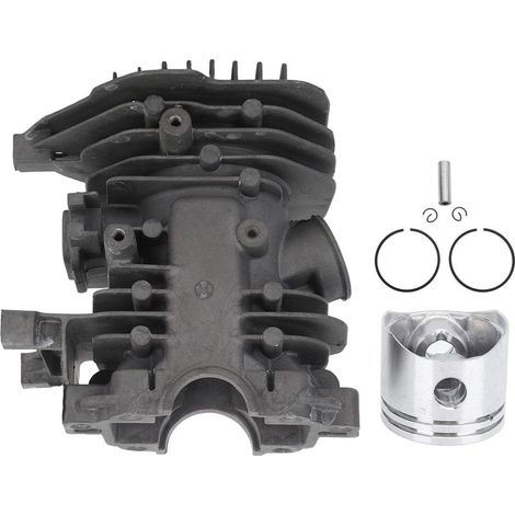 Zylinder-Kolben-Bausatz 50172021, 40 mm Ersatzteil aus Aluminiumlegierung für elektrische Kettensägen, passend für Oleomac 941 GS410 EFCO 141SP 141 (1/5)