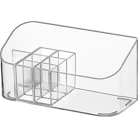 Nouvelle boîte de rangement cosmétique transparente (1 pièce)
