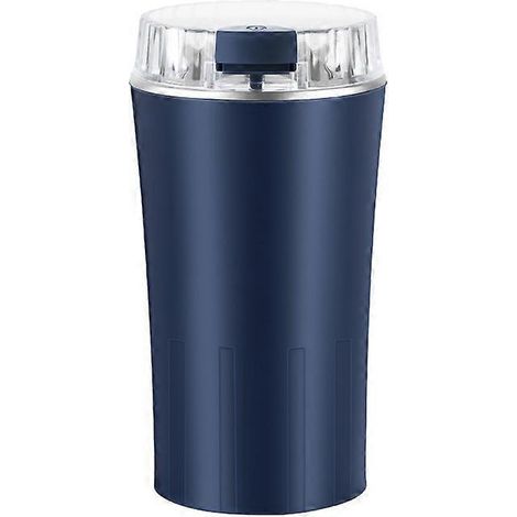 Moulin à café électrique, moulin à grains de café et à épices, puissance de 300 watts, équipé de lames de broyage robustes en acier inoxydable. (1/5)