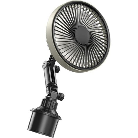 Ventilateur portable avec 3 vitesses de vent réglables - Texture (1/5)
