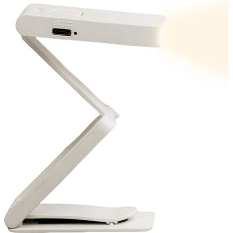 Lampe de lecture signet LED ajustable et rechargeable à (1/5)