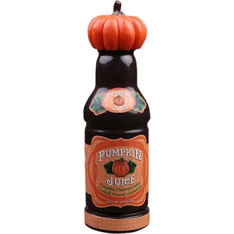Décorations de table en forme de bouteille de jus de citrouille -- (1/5)