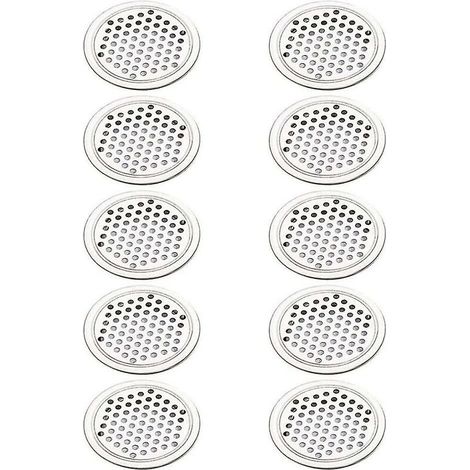 20 Pieces Round Stainless Steel Air Vent Grille Ventilation Grill Cover Circle (1/4)