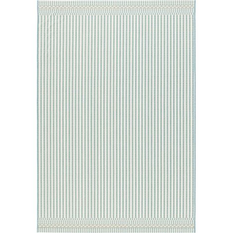 Tappeto da esterno Thierry Blu Bianco 160 x 230 cm (1/5)