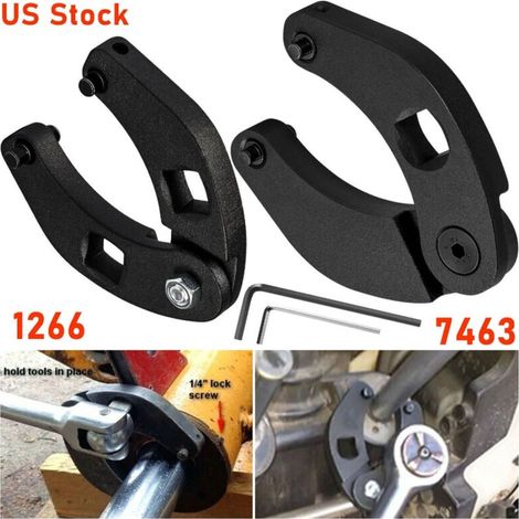 1266 Clé à écrou réglable et petite clé à écrou universel 7463 pour écrous de cylindre hydraulique de 5,1 cm à 15,2 cm, 2,5 cm à 9,5 cm A (1/5)