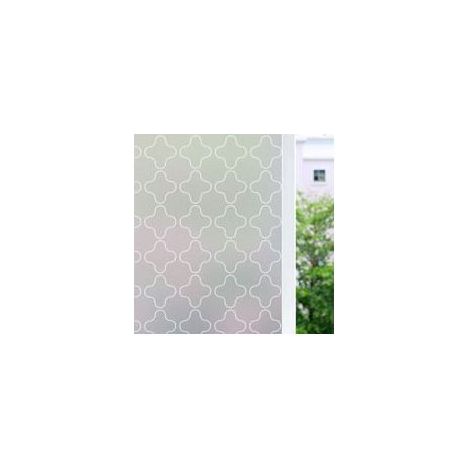 Film Fenetre, Film Fenetre Anti Regard Film pour Vitre Film Occultant Fenêtre Autocollant de Fenêtre Effet Verre Mate Film Vitre de Protection UV Autocollant(44.5x200cm) (1/5)