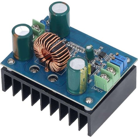 DC/DC-Aufwärtswandlermodul, leistungsstark, einstellbar, für Laptops, 10–60 V bis 12–80 V, 600 W