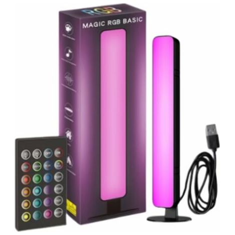 Bande Lumineuse Led Rgb - Synchronisation Musicale Et Modes Dynamiques - Pour Tv Pc Et Chambre - 1 Piece (1/5)