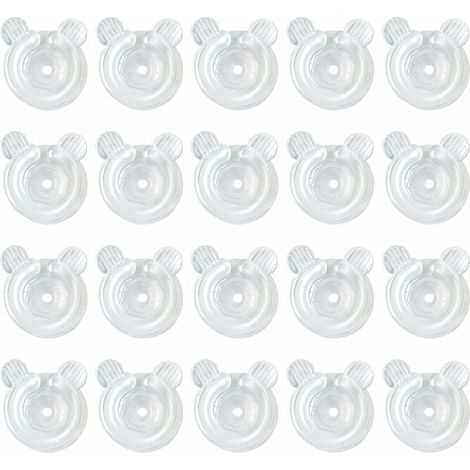 20 Duvet Cover Clips, Duvet Clips to Keep the Duvet in Place, Duvet Cover Donuts Duvet Fasteners (1/5)