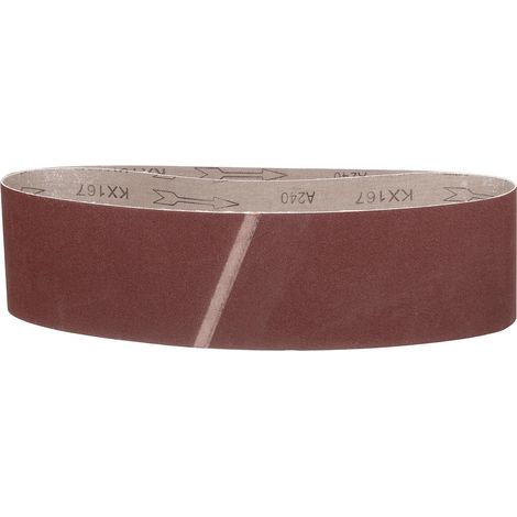 2 Pcs 152mm x 1220mm Bande De Ponçage 240 Grit Pour Ponceuse À Bande (1/5)